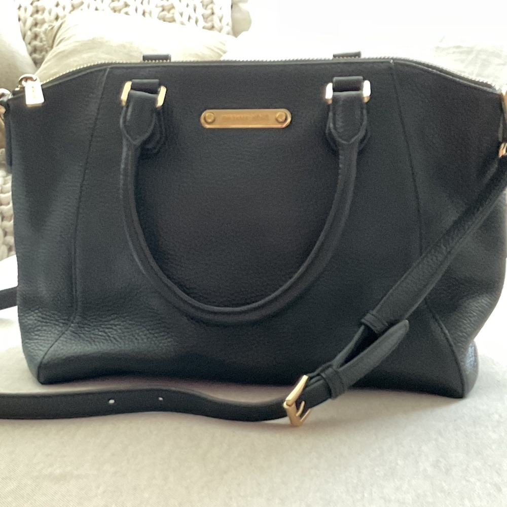 Michael Kors Black Leather Handbag